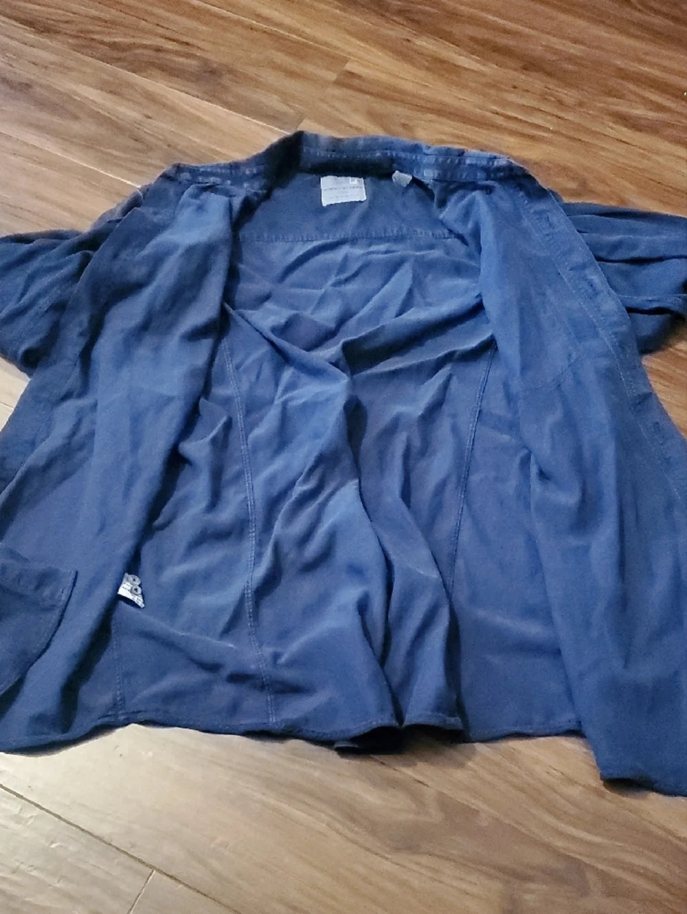 Tommy Bahama Navy Blue Long-Sleeve Button-Down Shirt - Picture 4 of 7
